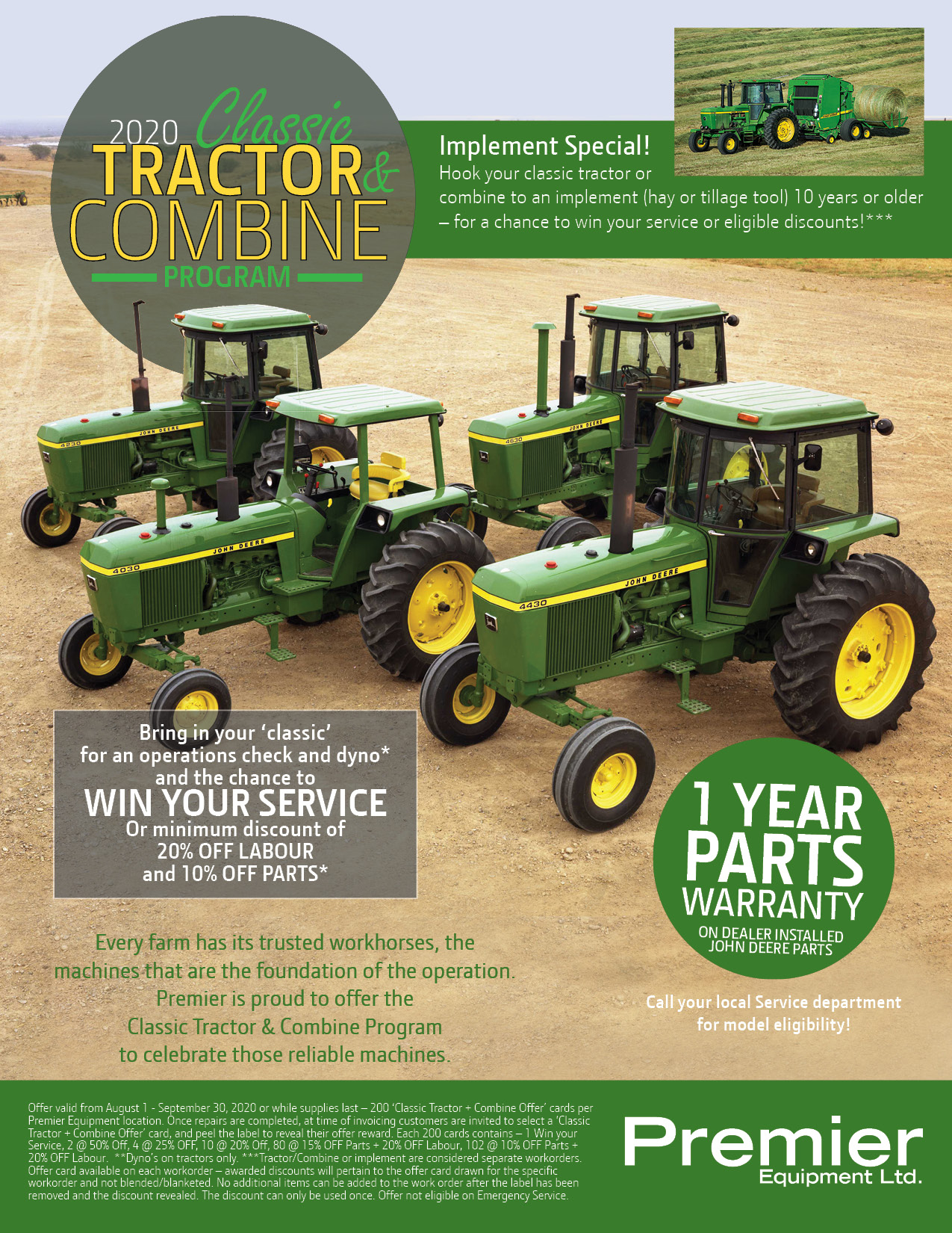 Classic Tractor and Combine Program