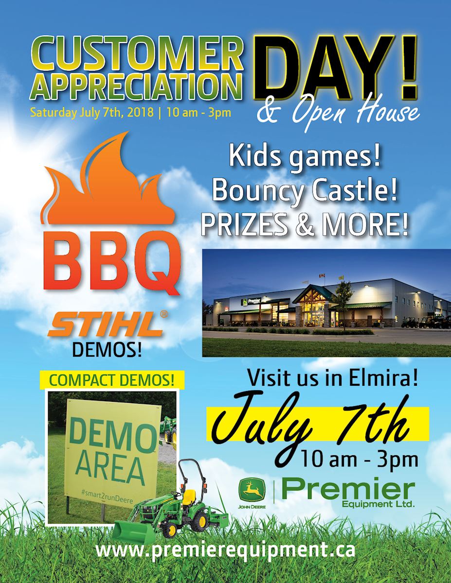 Elmira Customer Appreciation Day & Open House