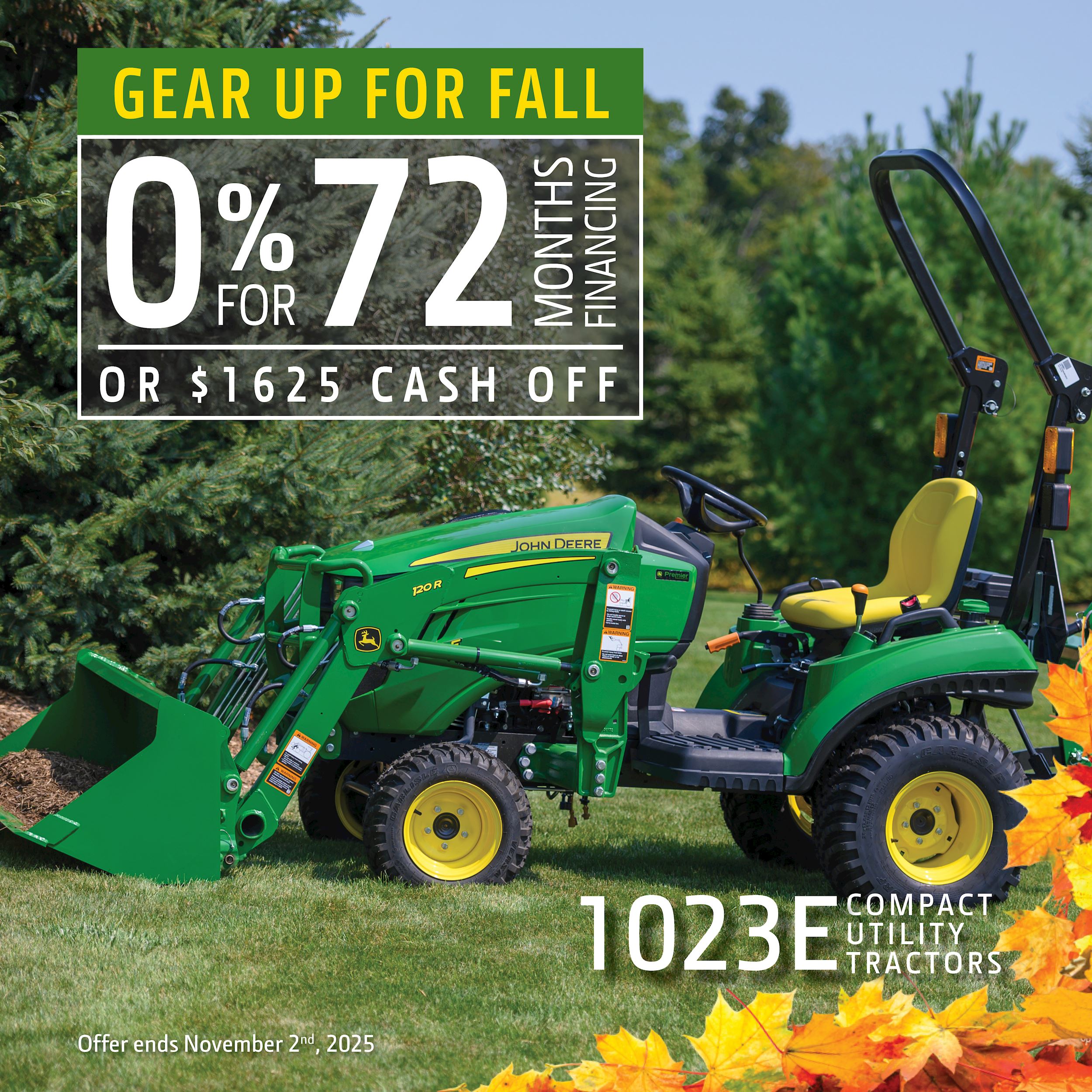 John Deere 1023E Compact Utility Tractor