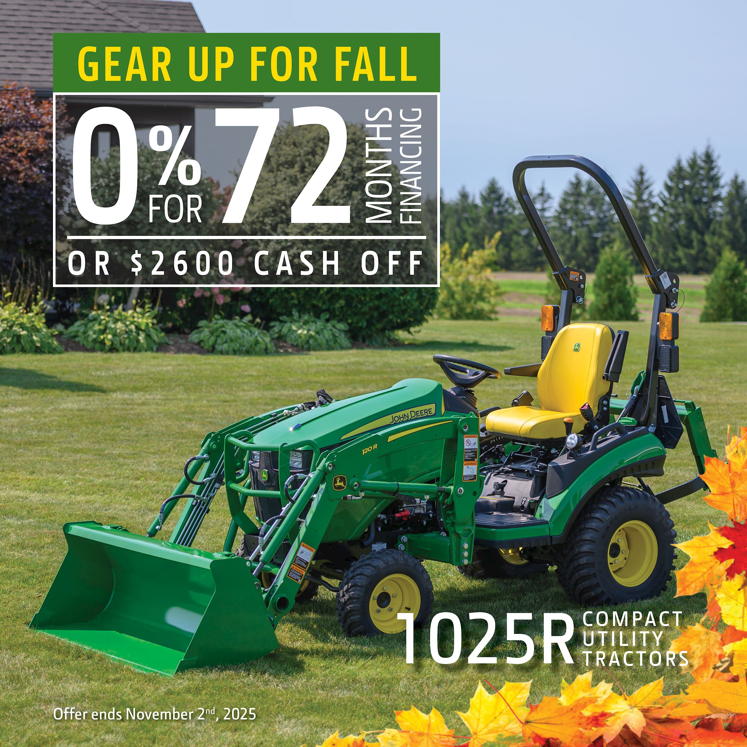 John Deere 1025R Compact Tractor