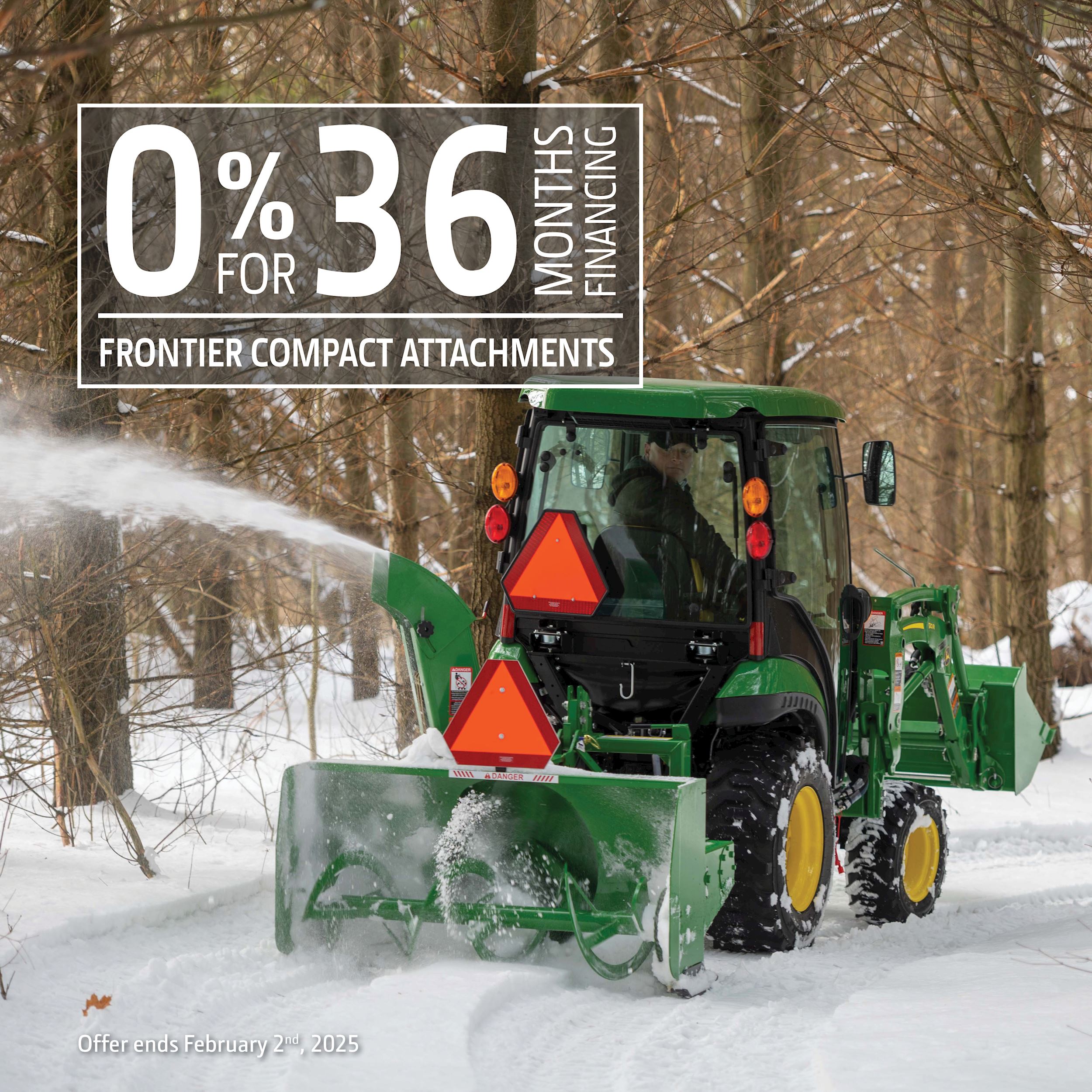 John Deere Frontier Compact Attachments 