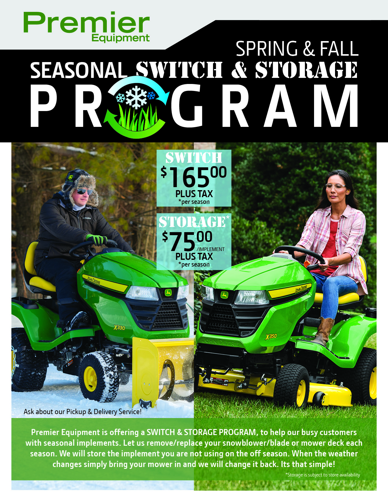 Seasonal Switch & Storage Program