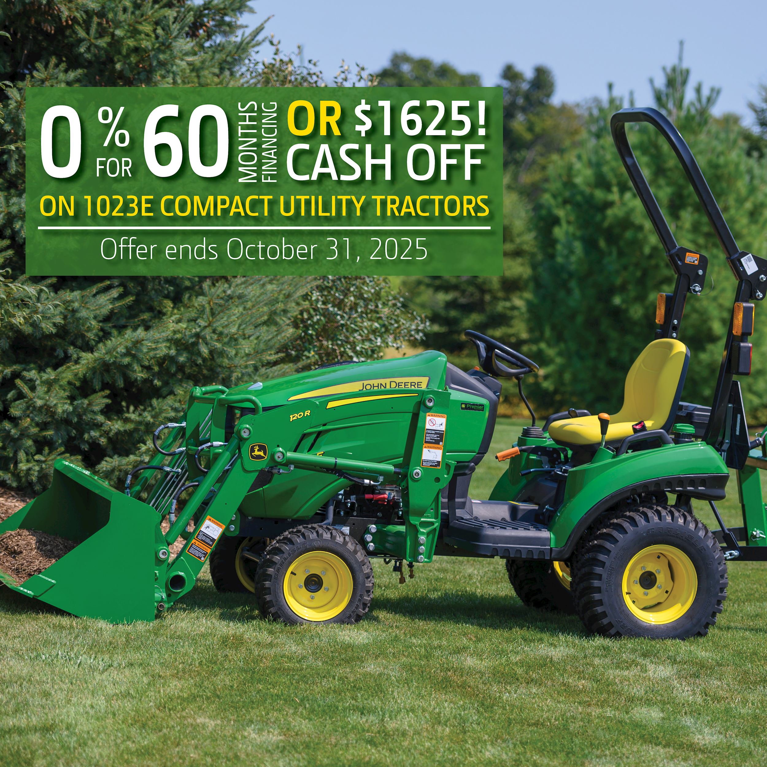 John Deere 1023E Compact Utility Tractor