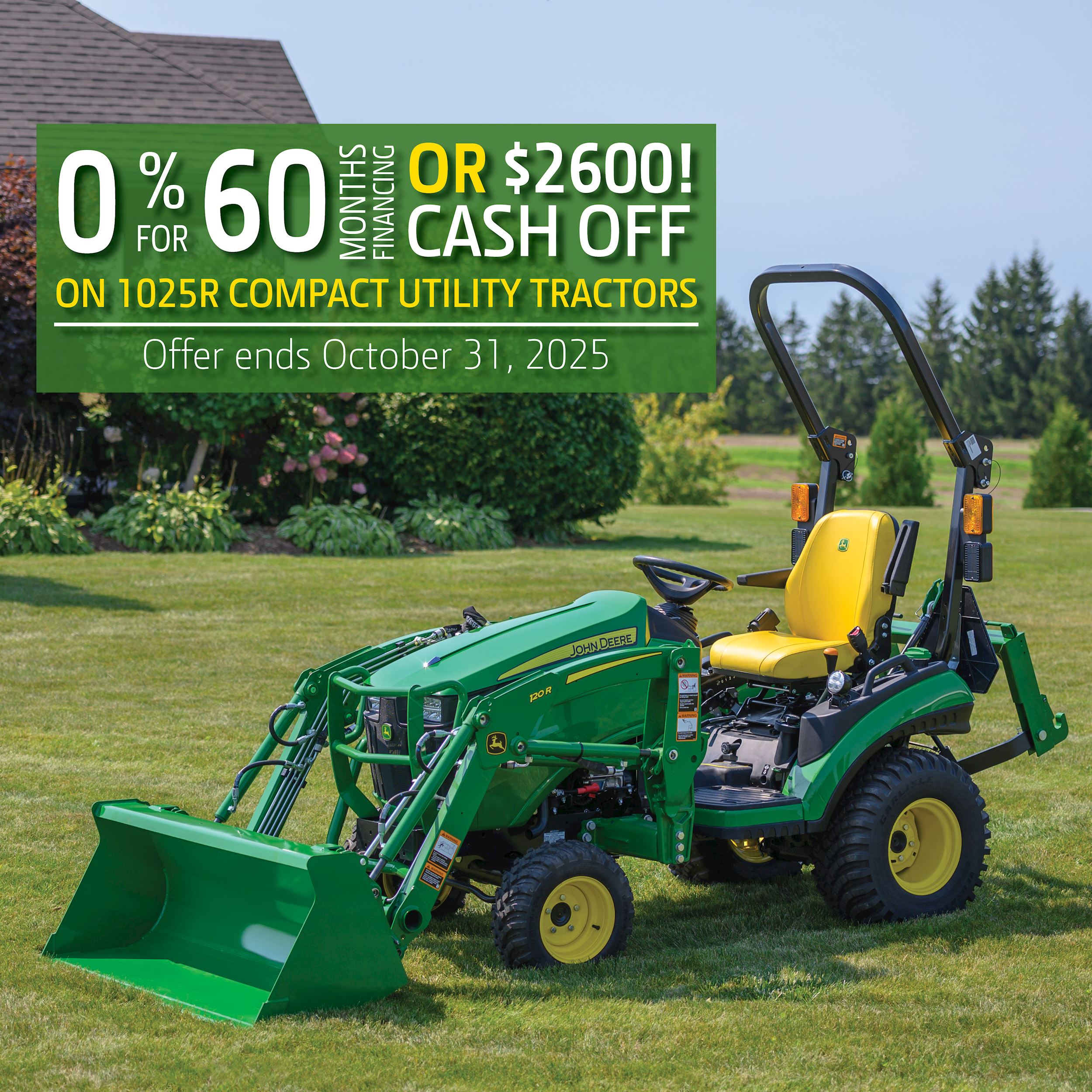 John Deere 1025R Compact Tractor