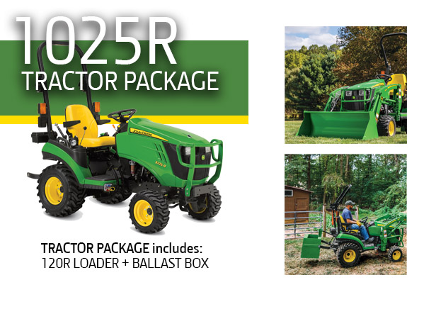 1025R Tractor Package