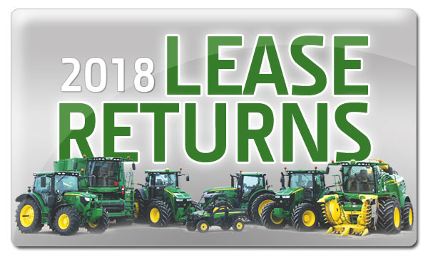 Premier Equipment 2018 Lease Return Flyer