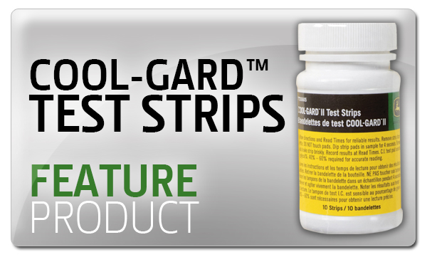 Feature Product - Cool-Gard II Test Strips