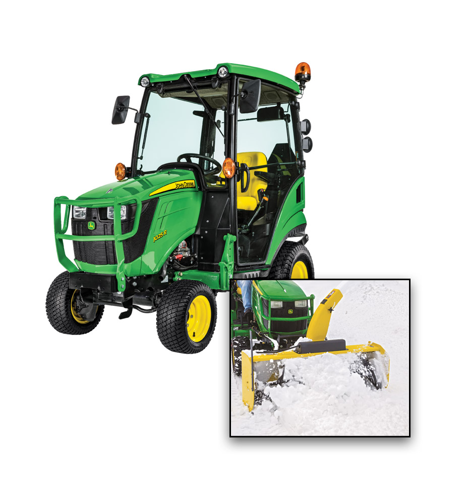 John Deere 1025R Deluxe Snow Package