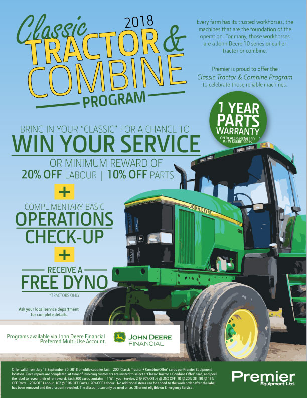 Classic Tractor and Combine Program