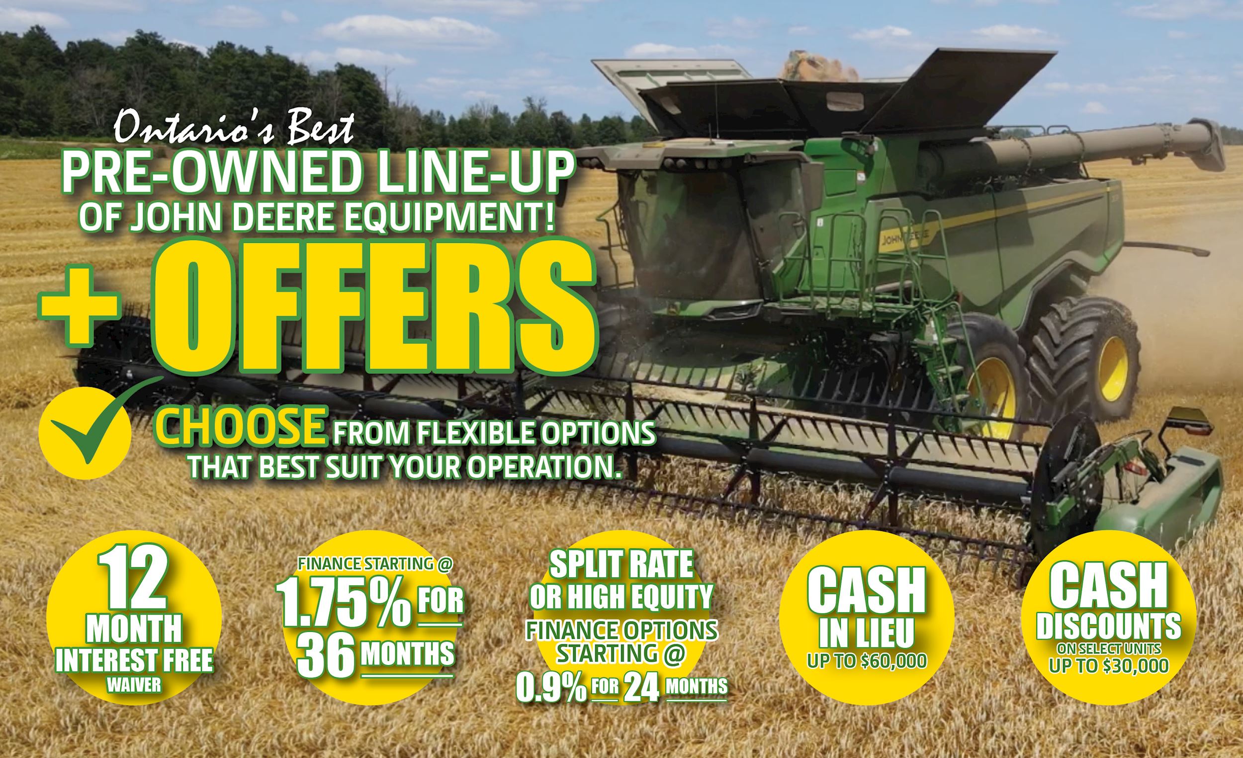 Used Equipment Clearance