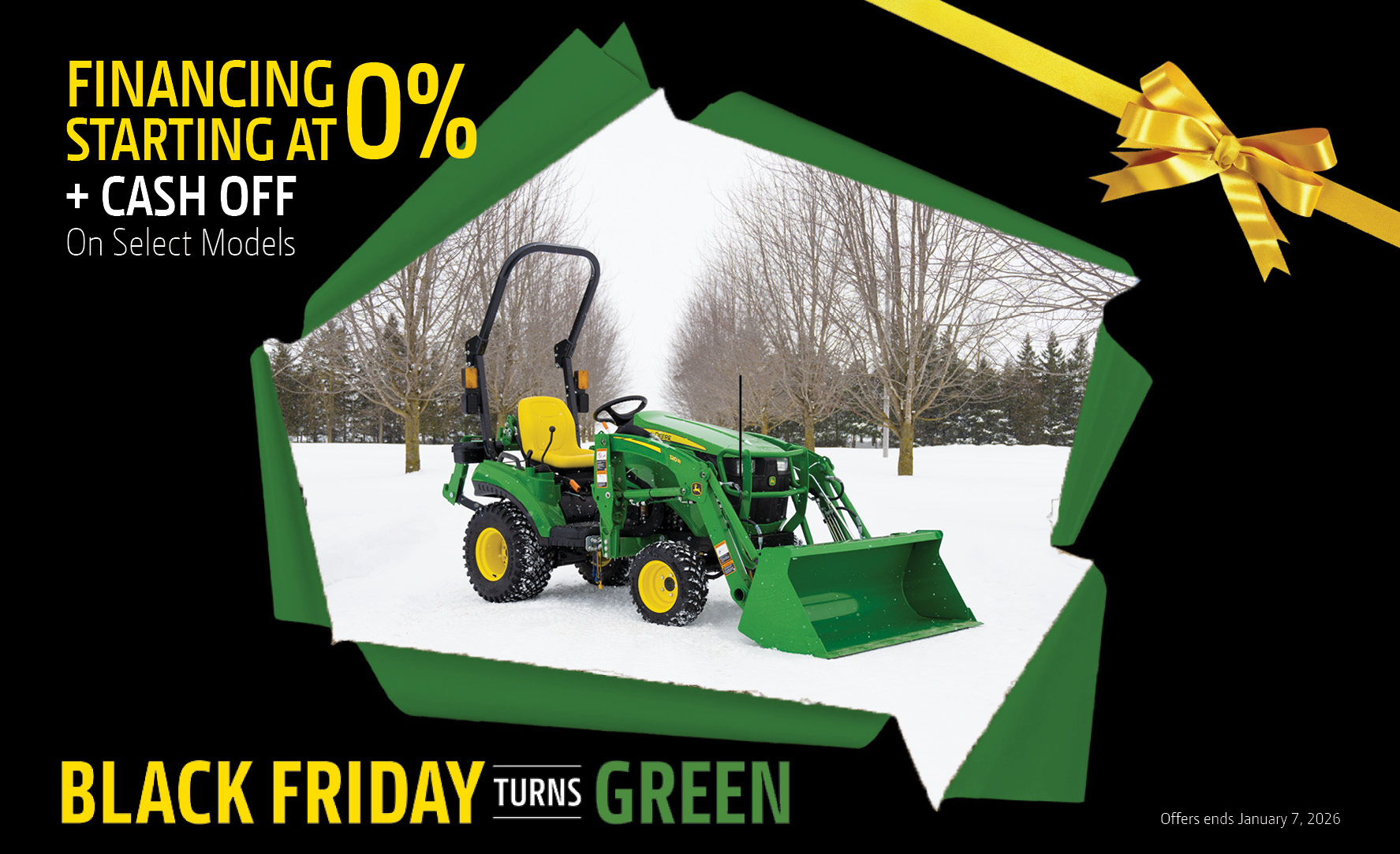 Black Friday Turns Green